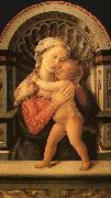 Fra Filippo Lippi Madonna and Child USA oil painting artist